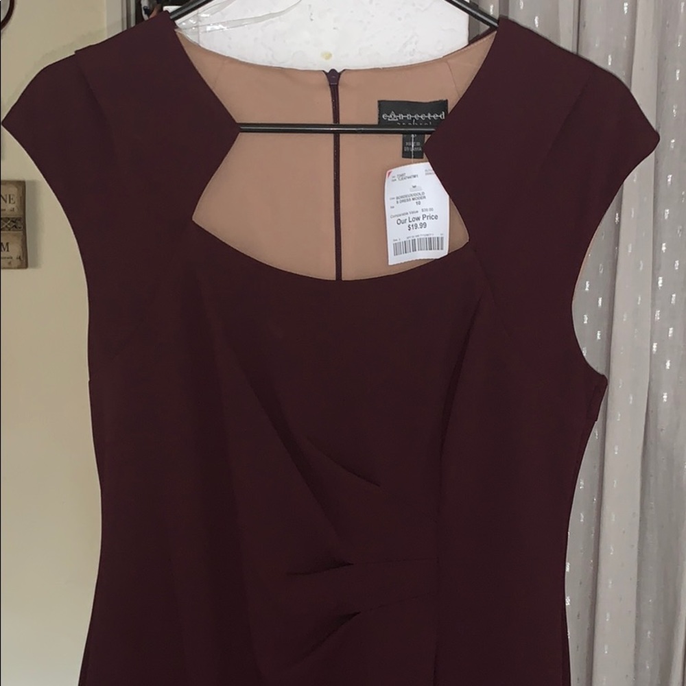Maroon Semi-Formal Dress